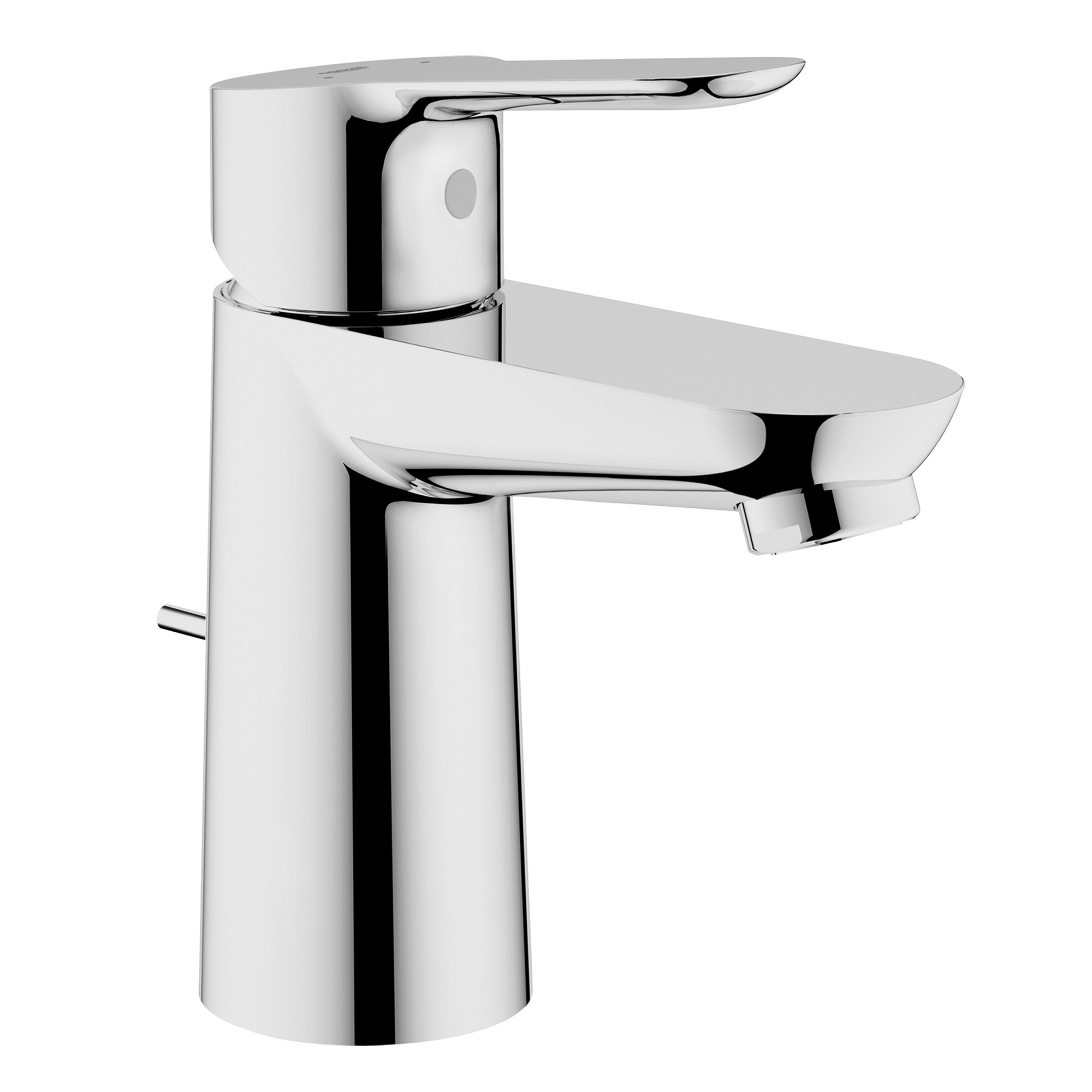 Grohe Wastafelkraan Start Edge Met Hendel En Waste Chroom grohe kopen in de aanbieding