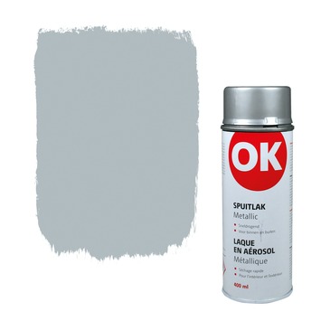 Nieuw GAMMA | OK spuitlak zilver metallic 400 ml kopen? | spuitbus-verf UK-39