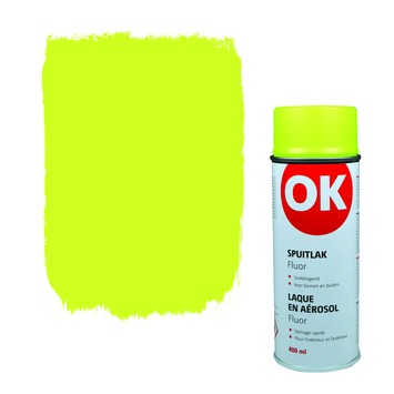 GAMMA | OK spuitlak fluor 400 ml kopen? | spuitbus-verf