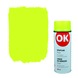 OK spuitlak geel fluor 400 ml