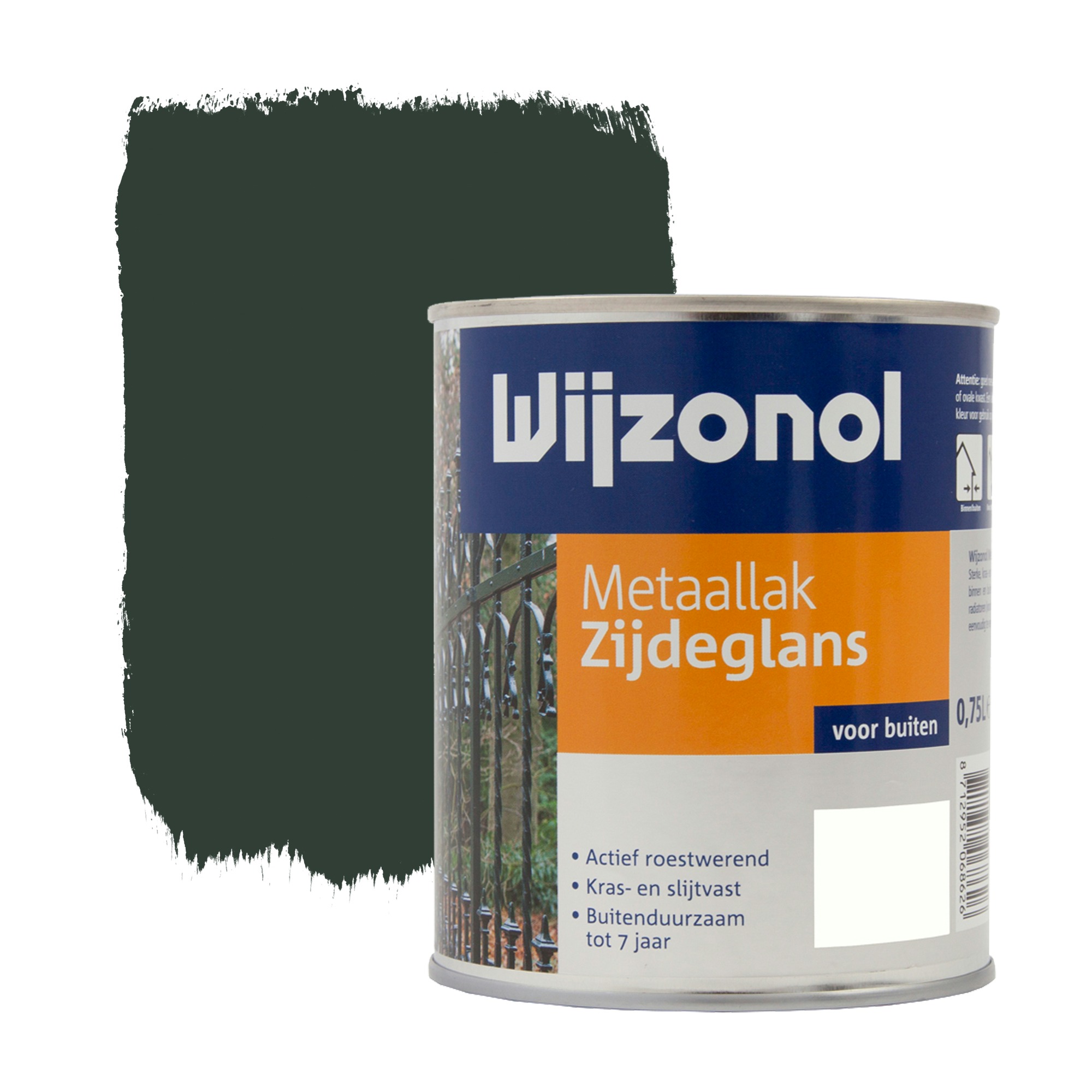 Wijzonol Metaallak Woudgroen Zijdeglans 750 Ml wijzonol kopen in de aanbieding