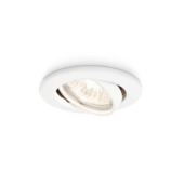 PHILIPS inbouwspot 1X50W richtbaar 230V wit