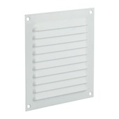 Renson Ventilatierooster Opbouw Aluminium Wit 150 x 150 mm