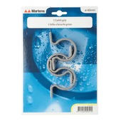 Martens zadel PVC grijs 40 mm 3 stuks