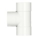 Martens T-stuk PVC wit 3x lijmverbinding 40x40x40 mm