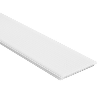 Polycarbonaat plaat 16mm dik 98cm breed met verschillende lengtes en in 2  kleuren leverbaar