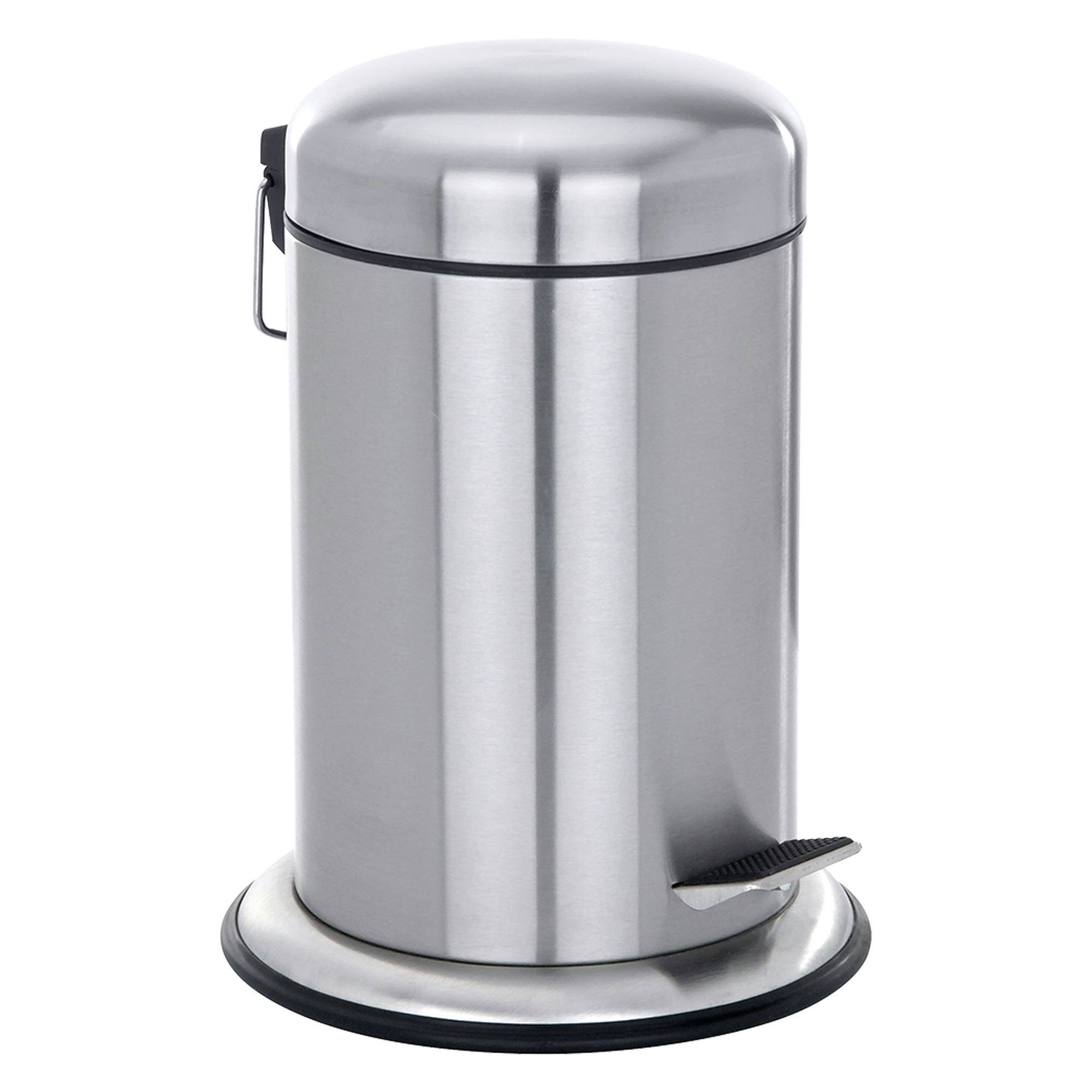 Wenko Pedaalemmer Nova Rond Rvs 5 Liter wenko kopen in de aanbieding