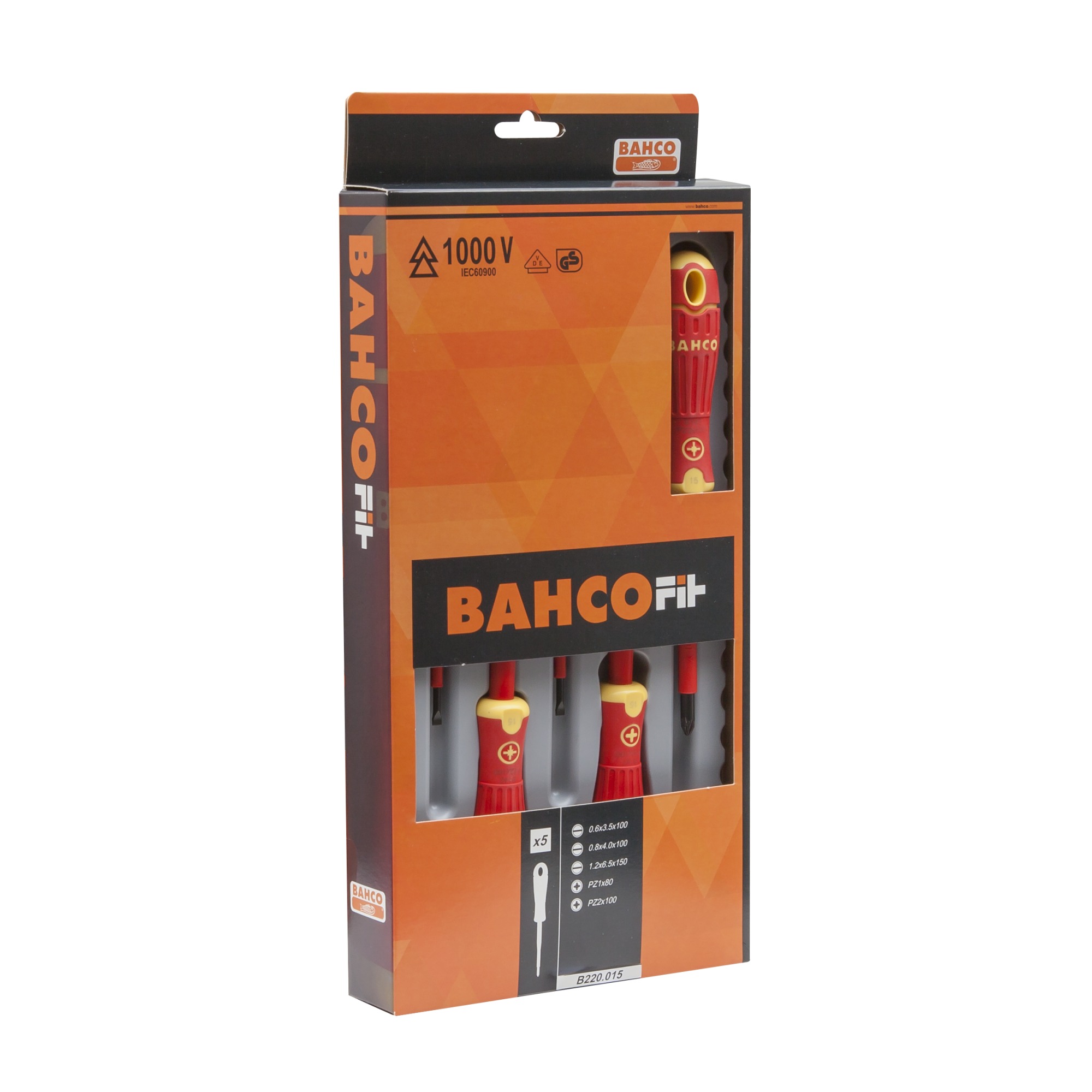 Bahco Geisoleerde Schroevendraaierset 5 Delig bahco kopen in de aanbieding
