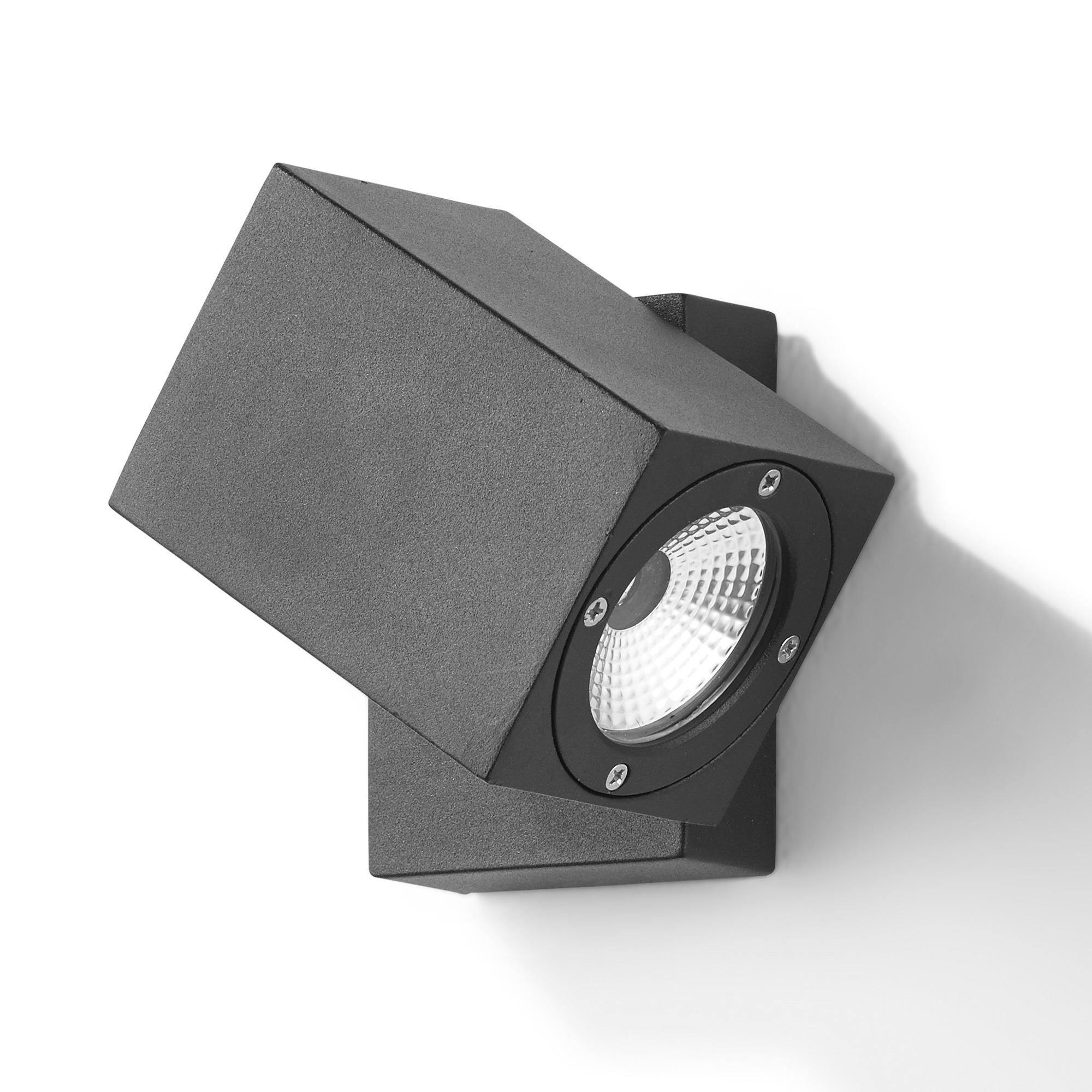 Gamma Buitenlamp Vegas Grijs Led 7W gamma kopen in de aanbieding