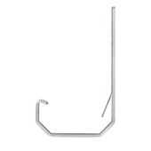 Martens gootbeugel aluminium lang t.b.v. minigoot 65 mm