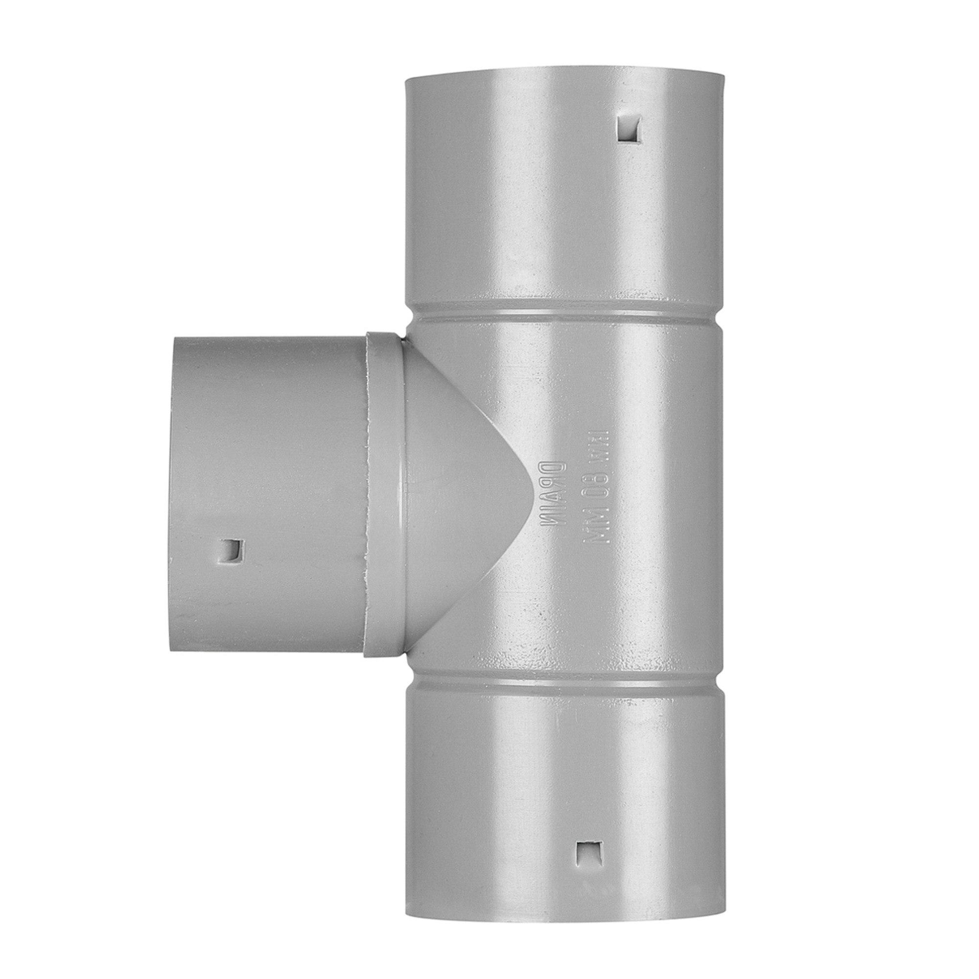 Martens T Stuk Pvc Grijs Tbv Drainagebuis 80X80X80 Mm martens kopen in de aanbieding