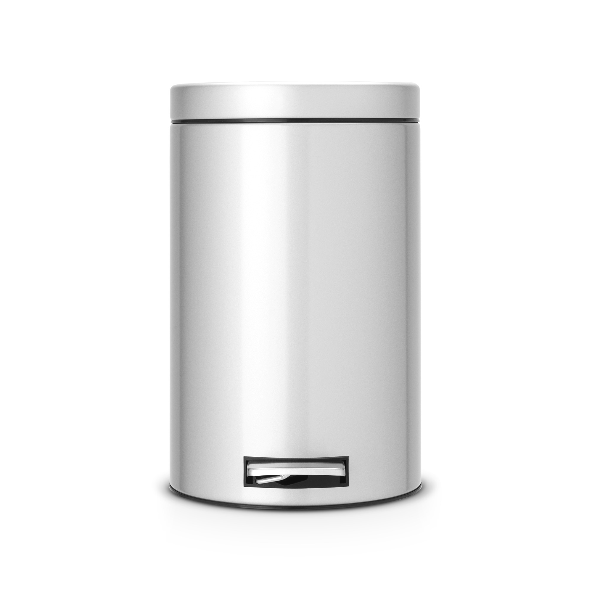 Brabantia Pedaalemmer Classic 12 Liter Metallic Grey brabantia kopen in de aanbieding