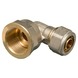 Levica koppeling haaks VPE-c watertoevoer sanitair binnen 16-2,2 mm x 1/2"