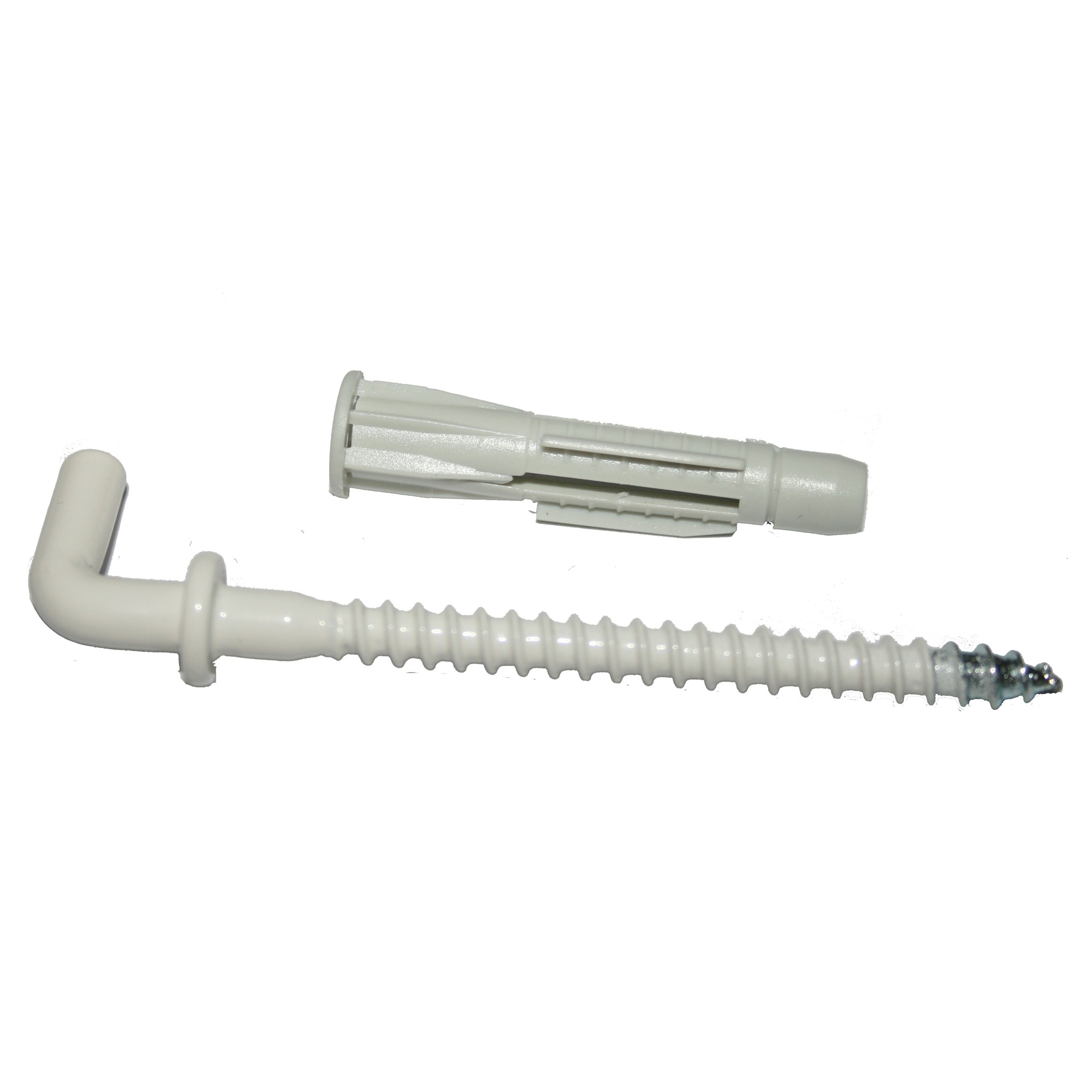 Gamma Plug Universeel 6 Mm Met Schroefduim Wit 65 Mm 2 Stuks gamma kopen in de aanbieding