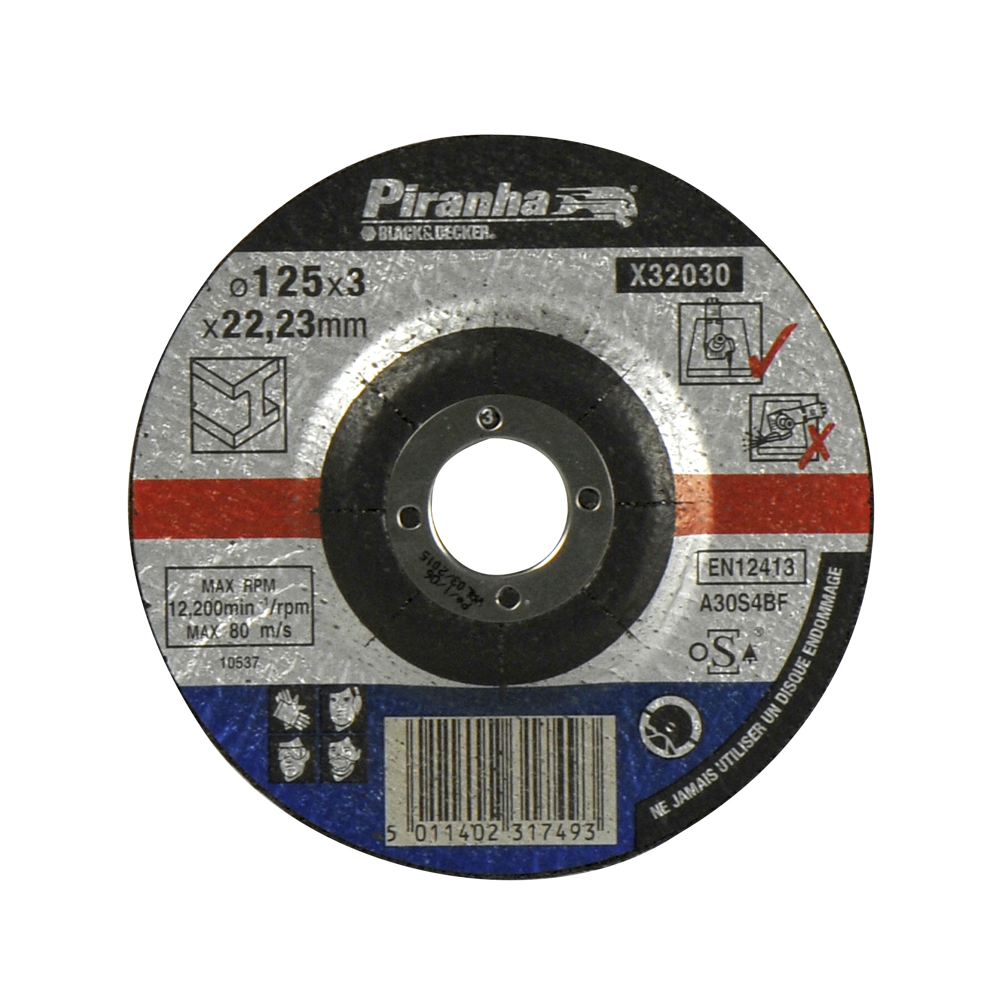 Piranha Doorslijpschijf Metaal 125 Mm X32030 piranha kopen in de aanbieding