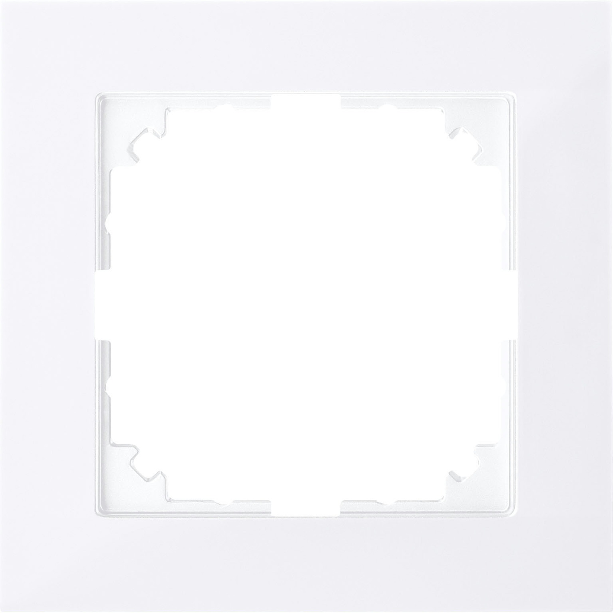 Merten Schneider System M Pure Afdekraam 1 Voudig Wit merten kopen in de aanbieding