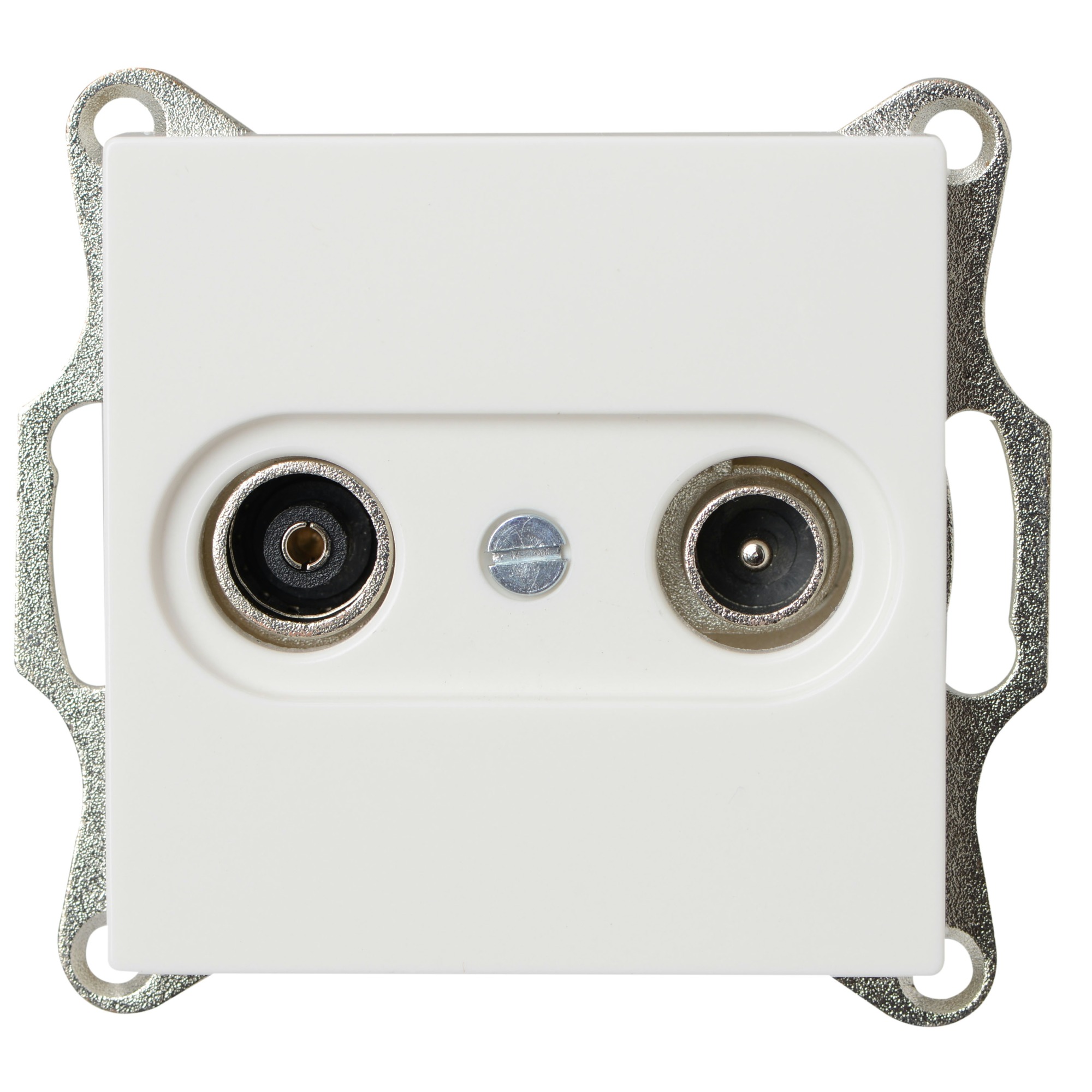 Jung As500 Contactdoos Coax Wit jung kopen in de aanbieding