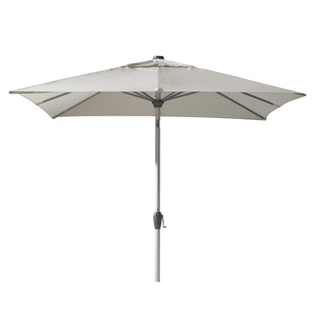 Maken stijl Over het algemeen GAMMA | Parasol Ibiza Wit Vierkant Ø250 cm kopen? | parasols