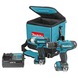 Makita combiset CLX201SA 10.8 volt lithium-ion accuboormachine en een slagschroevendraaier
