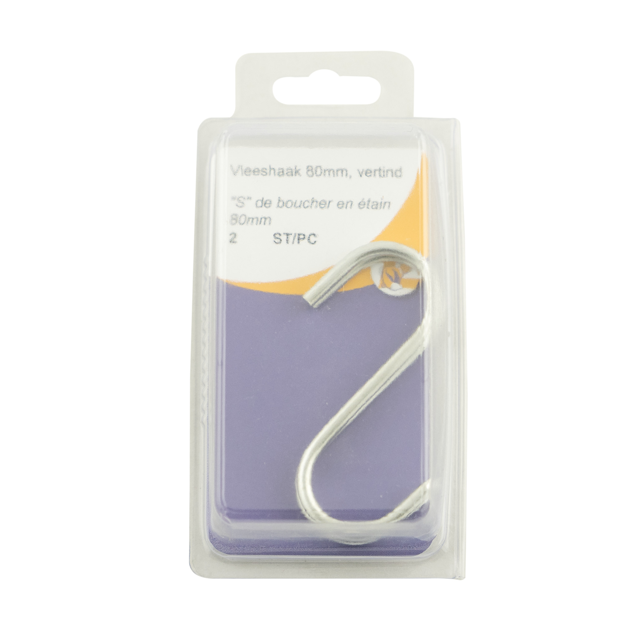 Ledent Vleeshaak Verzinkt 80 Mm 2 Stuks ledent kopen in de aanbieding