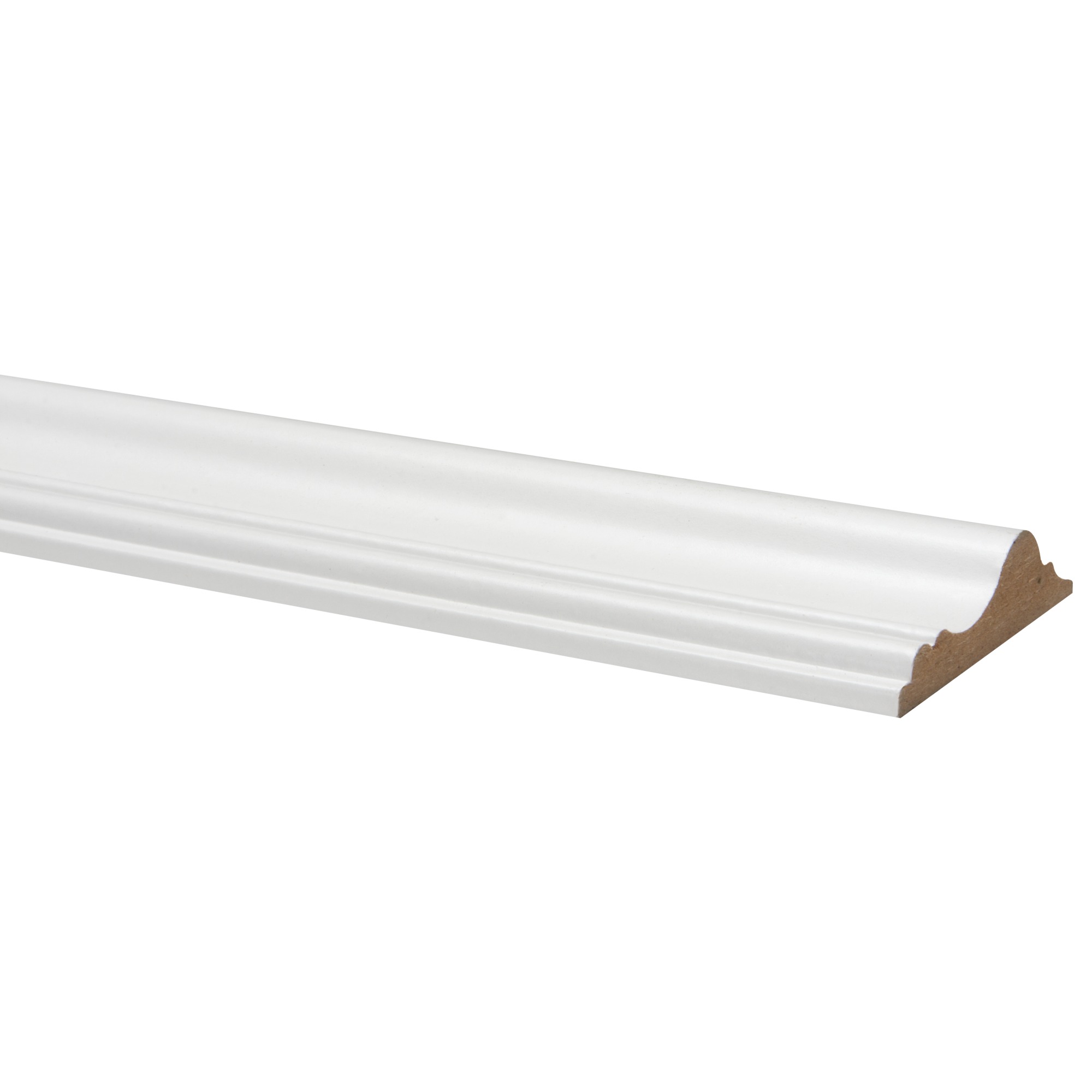 Decorlijst Mdf Wit Folie 18X68 Mm 260 huismerk kopen in de aanbieding