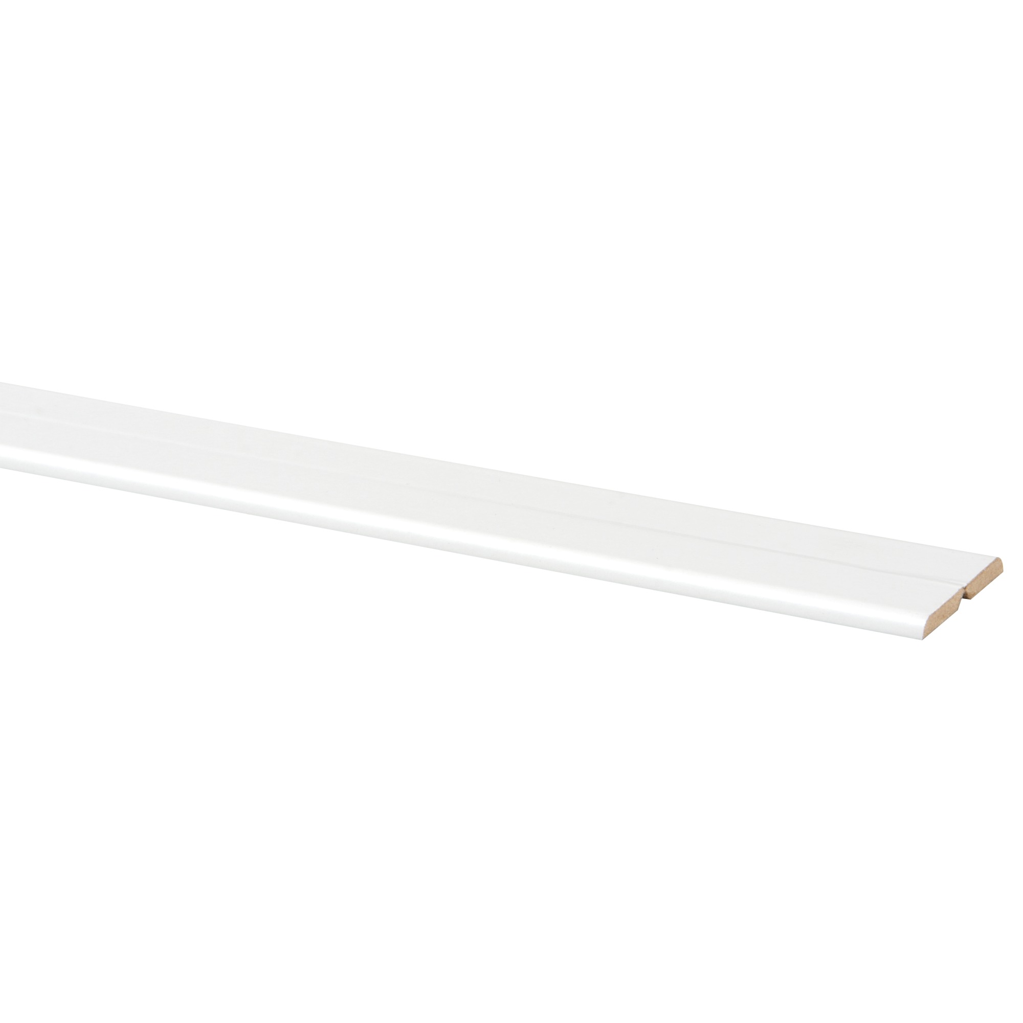 Vouwhoek Mdf Wit Folie 21X21 Mm 260 huismerk kopen in de aanbieding