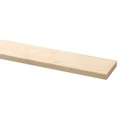 Lat geschaafd grenen D-vorm 13x68mm 210 cm