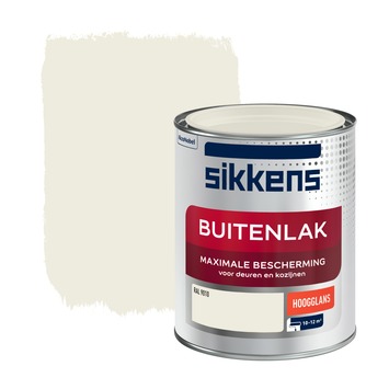 Kleverig klep decaan GAMMA | Sikkens buitenlak RAL 9010 hoogglans 750 ml kopen? | buitenlak