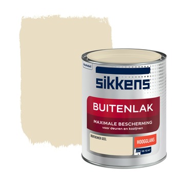 Sikkens buitenlak bentheimer geel hoogglans 750 ml
