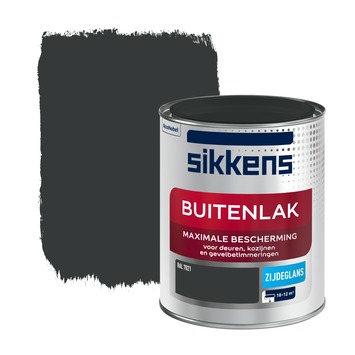 Sikkens buitenlak RAL 7021 zijdeglans 750 ml