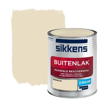 Sikkens buitenlak bentheimer geel zijdeglans 750 ml