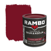 Rambo Pantserlak Deur & Kozijn hoogglans klassiek rood dekkend 750 ml