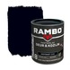 Rambo Pantserlak Deur & Kozijn hoogglans diepzwart dekkend 750 ml