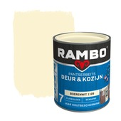 Rambo pantserbeits deur & kozijn dekkend boerenwit zijdeglans 750 ml