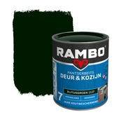 Rambo pantserbeits deur & kozijn dekkend rijtuiggroen hoogglans 750 ml