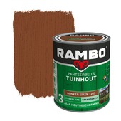 Rambo Pantserbeits Tuinhout zijdeglans transparant donker eiken 750 ml