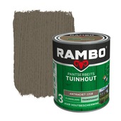 Rambo Pantserbeits Tuinhout zijdeglans transparant antraciet 750 ml
