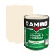 Rambo pantserbeits schuur & tuinhuis dekkend RAL 9001 zijdeglans 750 ml