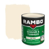 Rambo pantserbeits schuur & tuinhuis dekkend RAL 9001 zijdeglans 750 ml