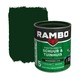 Rambo pantserbeits schuur & tuinhuis dekkend bosgroen zijdeglans 750 ml