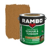 Rambo Pantserbeits Schuur & Tuinhuis zijdeglans transparant licht eiken 2,5 liter