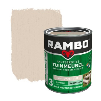 Ritmisch Doorzichtig Parasiet GAMMA | Rambo pantserbeits tuinmeubel transparant whitewash zijdemat 750 ml  kopen? | onderhoud-tuinmeubelen