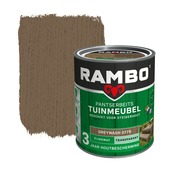 Rambo Pantserbeits Tuinmeubel zijdemat transparant greywash 750 ml
