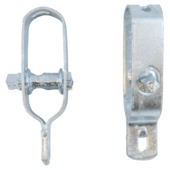 Draadspanner verzinkt 2 stuks