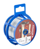 Betafence hobbydraad rol verzinkt 1 mm 50 m