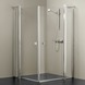 Tiger Items hoekinstap douchecabine RVS 100x100 cm