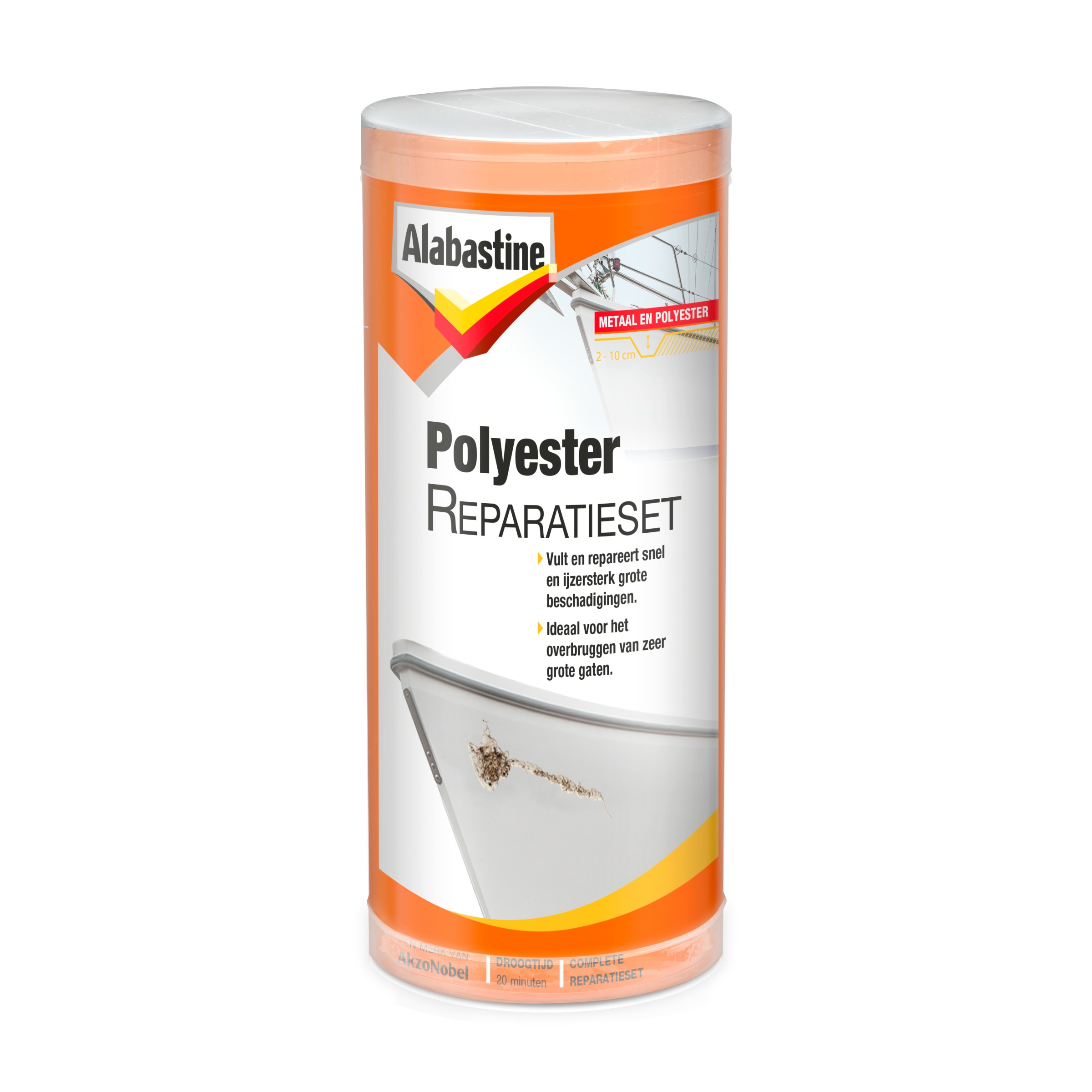 Alabastine Reparatieset Polyester 250 Gram alabastine kopen in de aanbieding