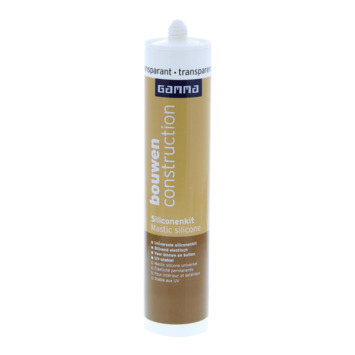 GAMMA siliconenkit bouwen transparant 310 ml