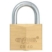 Abus Citadel hangslot 40 mm messing