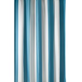 GAMMA Douchegordijn Amber Streep Textiel Aqua 180x200 cm